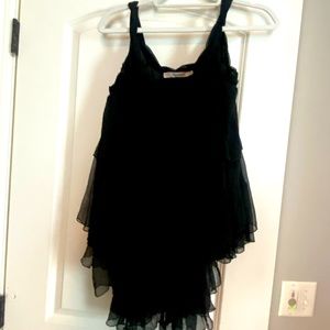 Open Shoulder flowing blouse